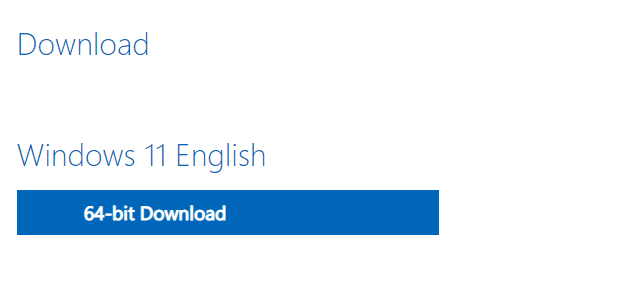 Baixe o Windows 11 ISO sem ferramenta de criação de mídia da Microsoft