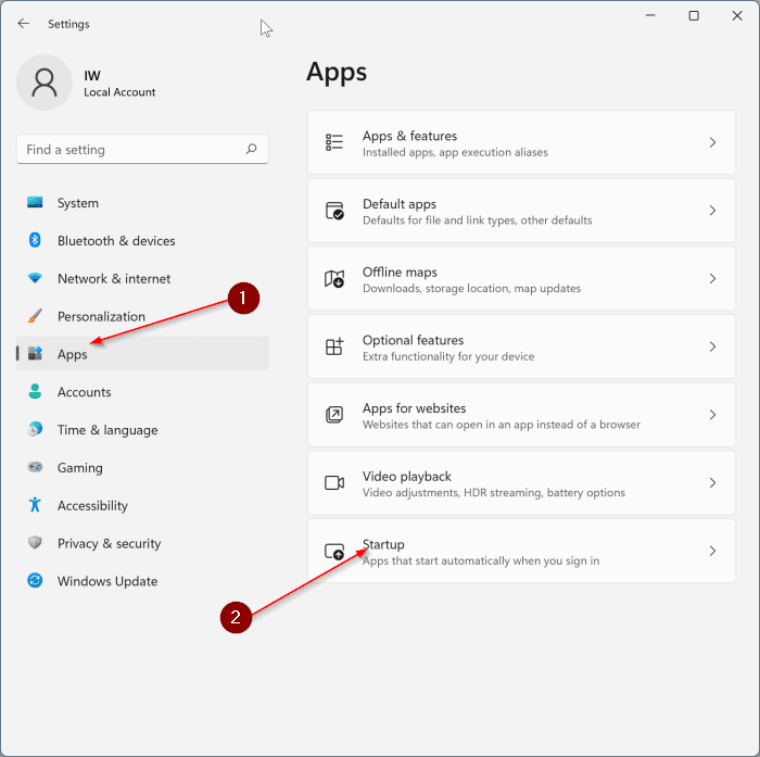 Como desinstalar e remover a Cortana do Windows 11 5 Impeça a Cortana de iniciar automaticamente com o Windows 11