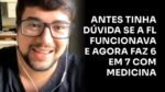 ANTES TINHA DÚVIDA SE A FL FUNCIONAVA E AGORA FAZ 6 EM 7 COM MEDICINA | ERICO ROCHA