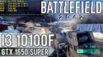 Battlefield 2042 com I3 10100F e GTX 1650 Super 4GB – Sofremos para 60 FPS (1080p Low, 2 mapas)