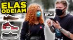 CALÇADOS que os HOMENS USAM e as MULHERES ODEIAM! (Fui pras Ruas Descobrir!)