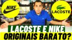 Lacoste e Nike originais barato no Outlet Catarina vale a pena mesmo? Preço de Mercado Livre?