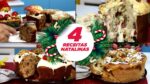 PANETONES SALGADOS, BOLOS E ROSCAS NATALINAS – ESPECIAL DE NATAL
