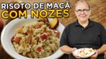Risoto de Maçã com Nozes do Chef Taico