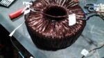 Toroide 3kw o teste de fogo