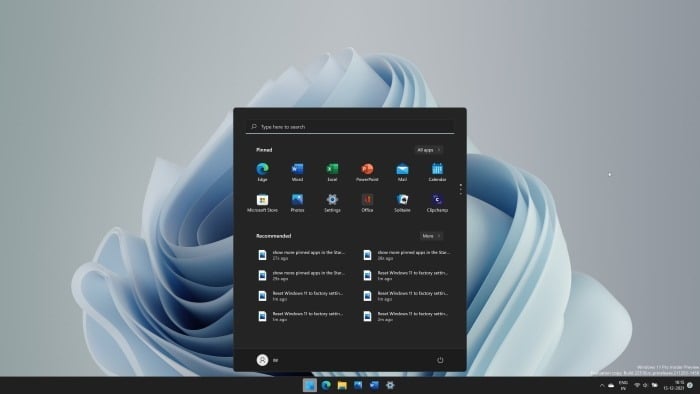 Como mostrar mais aplicativos no menu Iniciar do Windows 11 3 Mostrar mais arquivos na seção Recomendado do menu Iniciar do Windows 11