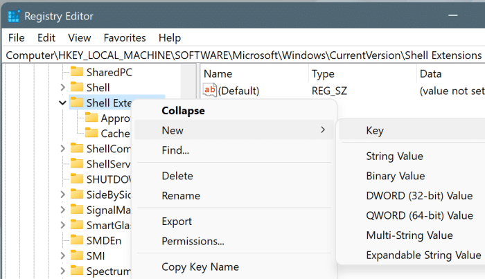 Remova “Abrir no Windows Terminal” do menu de contexto do Windows 11