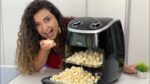 A INCRÍVEL PIPOCA IGUAL DE CINEMA !! SUPER CROCANTE E ECONÔMICA! FÁCIL  SEM ÓLEO NA AIR FRYER