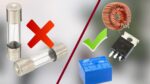 Diga adeus aos fusíveis de vidro / 3 excelente proteção contra curto-circuito