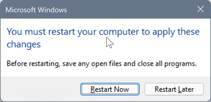 Desinstale as atualizações do Windows por meio do aplicativo Configurações no Windows 11