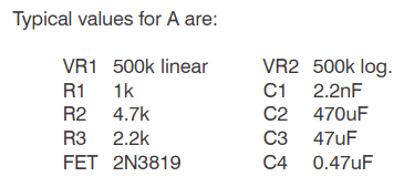 ‎Controle de tom simples‎