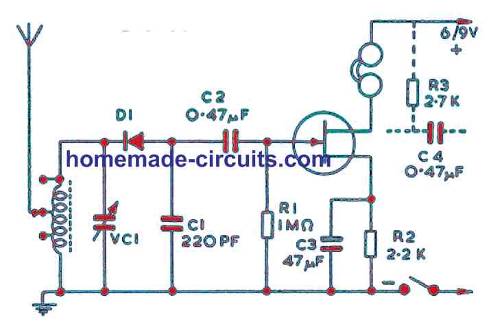 ‎Rádio FET Diode Único‎