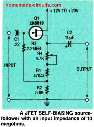 ‎Circuitos de seguidores de origem‎