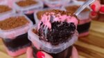 BOLO NO POTE SENSAÇÃO | Faça e venda BOLO NO POTE | RECHEIO DE MORANGO E CHOCOLATE