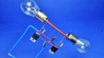 Circuito Flip Flop Super Power feito com Mosfet