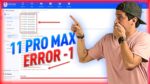 iPhone 11 Pro Max ERRO -1 |  SOLUÇÃO PASSO A PASSO
| (Espanhol)