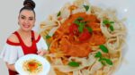 MACARRÃO SOLTINHO E GOSTOSO COM MOLHO ESPECIAL DELICIOSO