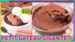 PETIT GATEAU NA TRAVESSA | GIGANTE, MUITO FÁCIL E RÁPIDO DE FAZER | RENDE MUITO | RM735