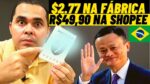 Produto de USD$2.77 na fábrica é vendido na Shopee por R$49,90 | Importação Simplificada Compensa?