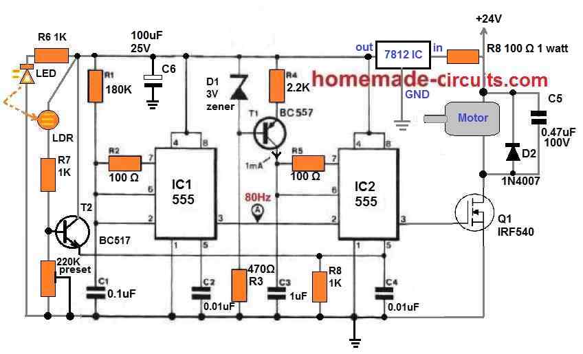 Circuito Controlador PWM