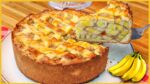 Aprenda a fazer a melhor torta de banana do mundo de forma simples e fácil com Receitas de Pai