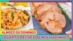 ALMOÇO COMPLETO PARA A FAMÍLIA TODA | Lagarto Recheado delicioso com Macarrão com Linguiça | RM742