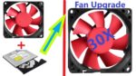 Como atualizar o ventilador usando a unidade de DVD antiga
