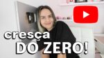 COMO EU CONSEGUI CRESCER NO YOUTUBE? Minha Estratégia Por Trás Do Meu Crescimento