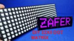 Faça sua própria matriz de LED 8×32