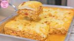 Deliciosa Lasanha de Frango ao Molho Branco em Tamanho Família – Receitas da Cris