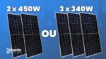 O que é MELHOR no Off Grid 2 placas de 450W ou 3 de 340W? Entenda AGORA | Resposta FLASH