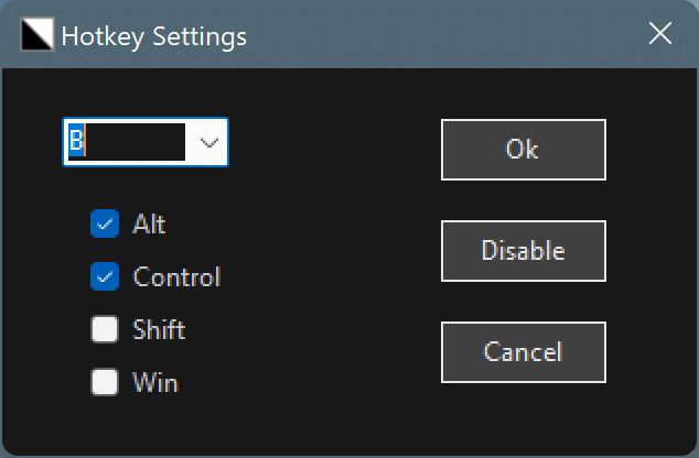 Atribuir atalho de teclado para ativar ou desativar o modo escuro