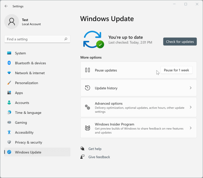 Outra maneira de reinstalar o driver do adaptador sem fio no Windows 11