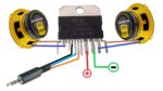 Amplificador de graves estéreo simples e super HiFi // Como fazer amplificador usando TDA7297 IC