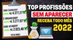 AS 12 PROFISSÕES ONLINE QUE MAIS PAGAM EM 2022 (SEM APARECER)