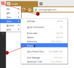Ative ou desative o Adobe Flash Player no navegador Vivaldi