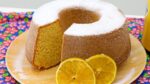 BOLO DE LARANJA SUPER FÁCIL COM CASCA E TUDO