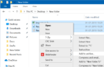Como criar um arquivo ZIP protegido por senha usando o 7-Zip no Windows 10