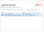 Como desabilitar completamente o Centro de Upload do Office 2013