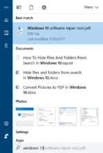 Como ocultar arquivos e pastas da pesquisa no Windows 10
