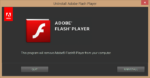 Como reverter para uma versão anterior do Flash Player no Windows