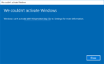 Como saber por que o Windows 10 não foi ativado