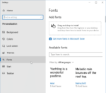 Como visualizar, instalar e desinstalar fontes no Windows 10