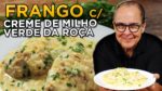 Frango com Creme de Milho Verde da Roça – Chef Taico