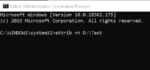 Ocultar arquivos e pastas via prompt de comando no Windows 10