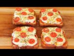 PIZZA DE PÃO DE FORMA SUPER DELICIOSA E RÁPIDA