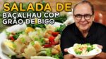 Salada de Bacalhau com Grão de Bico do Chef Taico