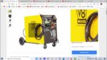 Solda mig v8 195 flex ou 205 qual eu compro
