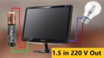 Transforme o monitor LCD antigo em um inversor / pequeno inversor de 1,5 a 220V