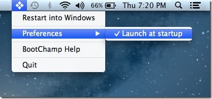 Como reiniciar rapidamente no Windows a partir do Mac OS X